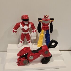 Power Rangers Mega Mighty XL Figures and Beast Blaster Set